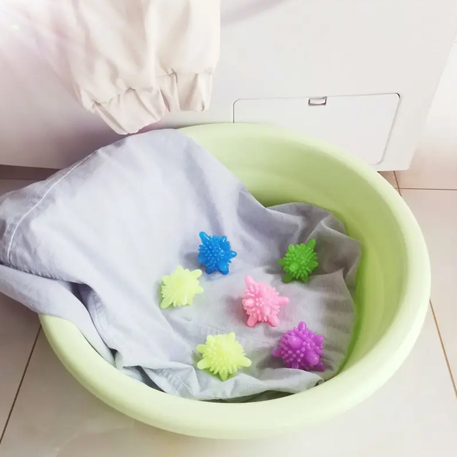 Soft Star Laundry Dryer Balls – 10-Piece Multi-Color Clothes Softener Soft Star Laundry Dryer Balls – 10-Piece Multi-Color Clothes Softener